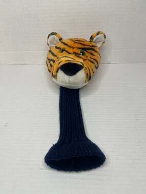 (Read) Daphne's Headcovers Tiger Golf Club Head Cover Plush EUC